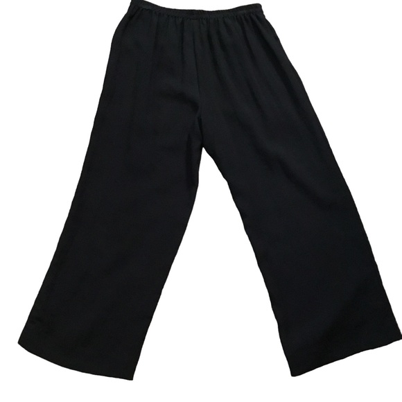 NWOT Fridaze Linen Redefined Black Ankle Pant Size S - Picture 3 of 7